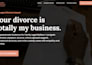 design squarespace divorce lawyer website coaching website consultant website
